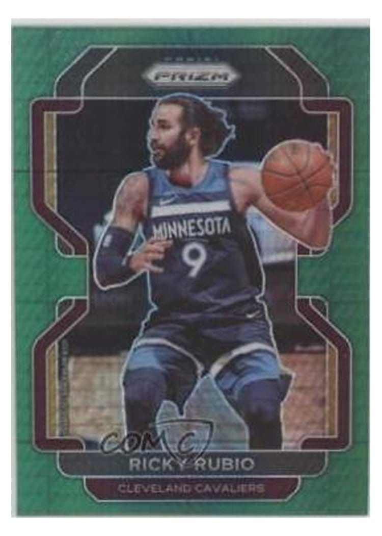 2021-22 Panini Prizm Base Set Ricky Rubio #96 card