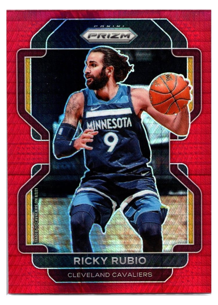 2021-22 Panini Prizm Base Set Ricky Rubio #96 card