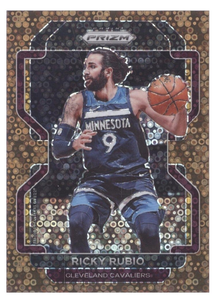 2021-22 Panini Prizm Base Set Ricky Rubio #96 card