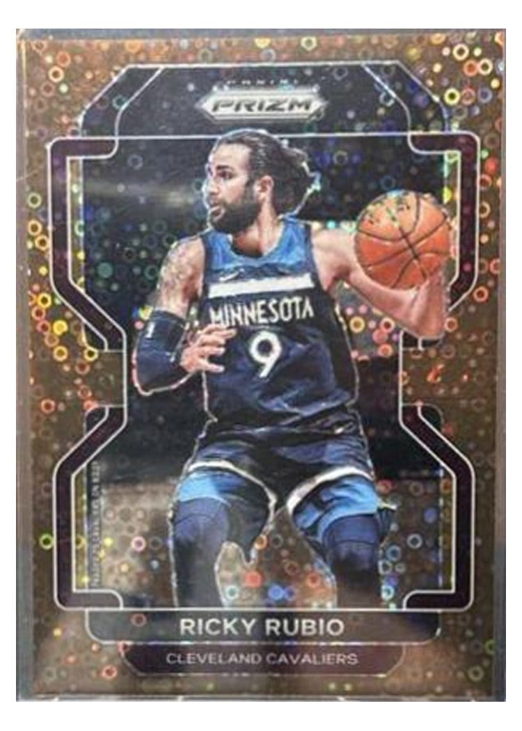 2021-22 Panini Prizm Base Set Ricky Rubio #96 card
