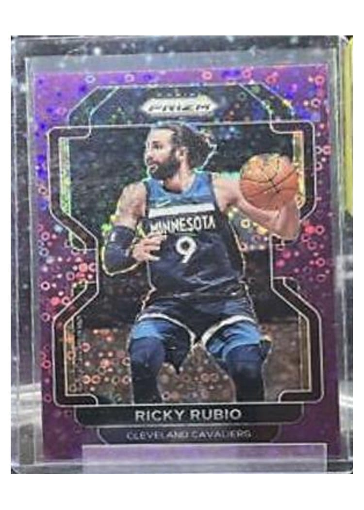 2021-22 Panini Prizm Base Set Ricky Rubio #96 card