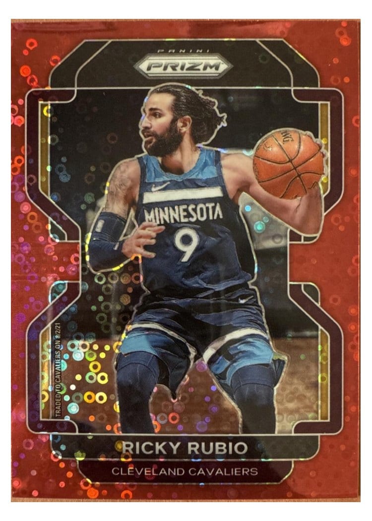 2021-22 Panini Prizm Base Set Ricky Rubio #96 card