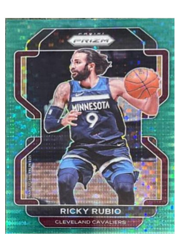 2021-22 Panini Prizm Base Set Ricky Rubio #96 card