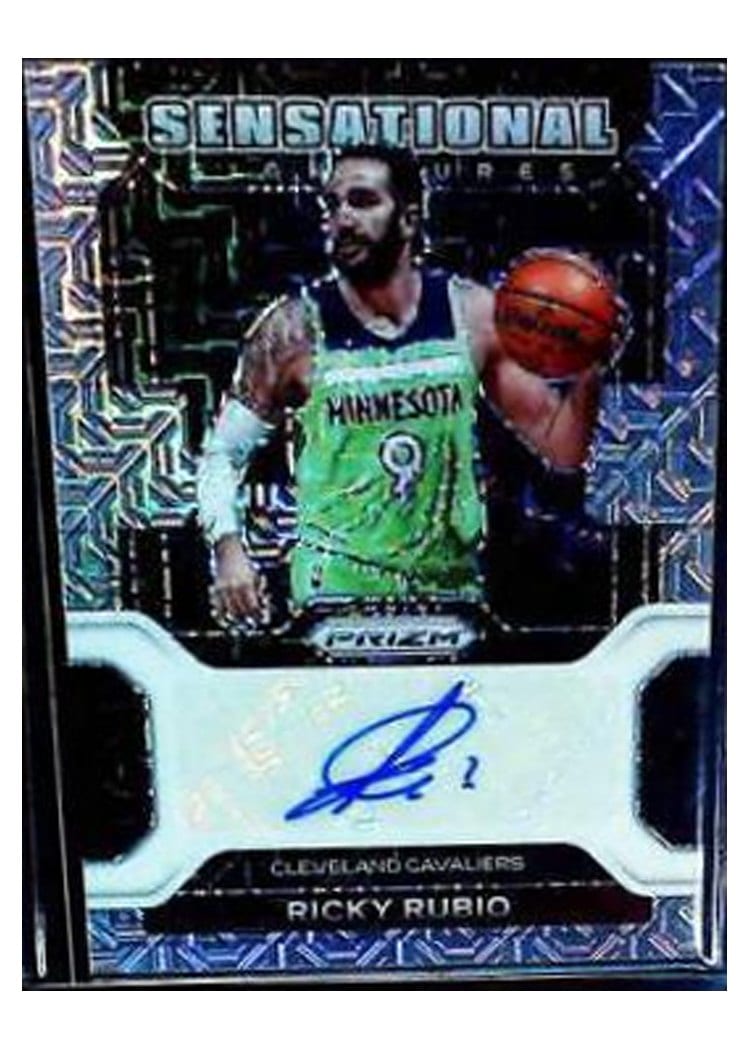 2021-22 Panini Prizm Base Set Ricky Rubio #96 card