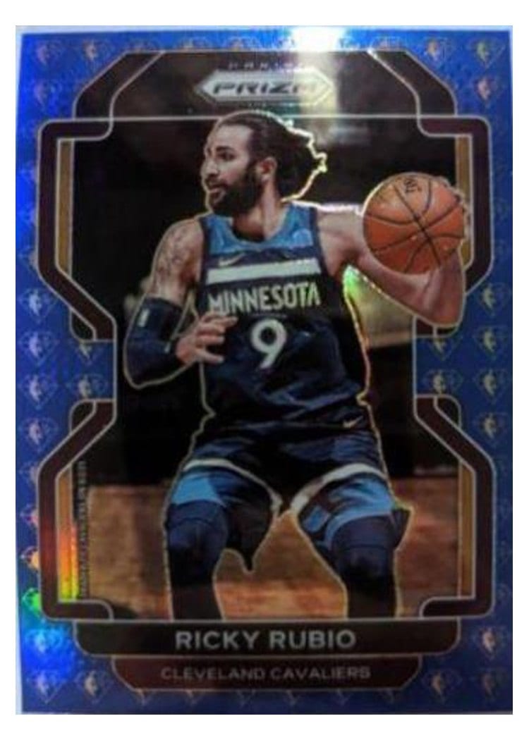 2021-22 Panini Prizm Base Set Ricky Rubio #96 card