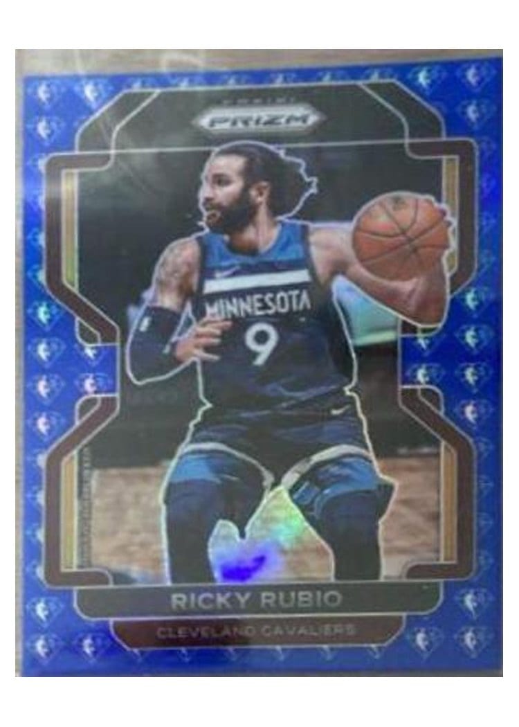 2021-22 Panini Prizm Base Set Ricky Rubio #96 card