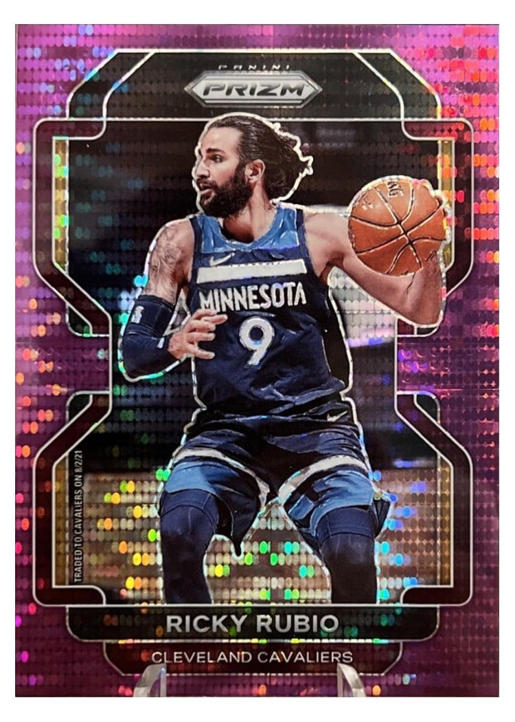 2021-22 Panini Prizm Base Set Ricky Rubio #96 card