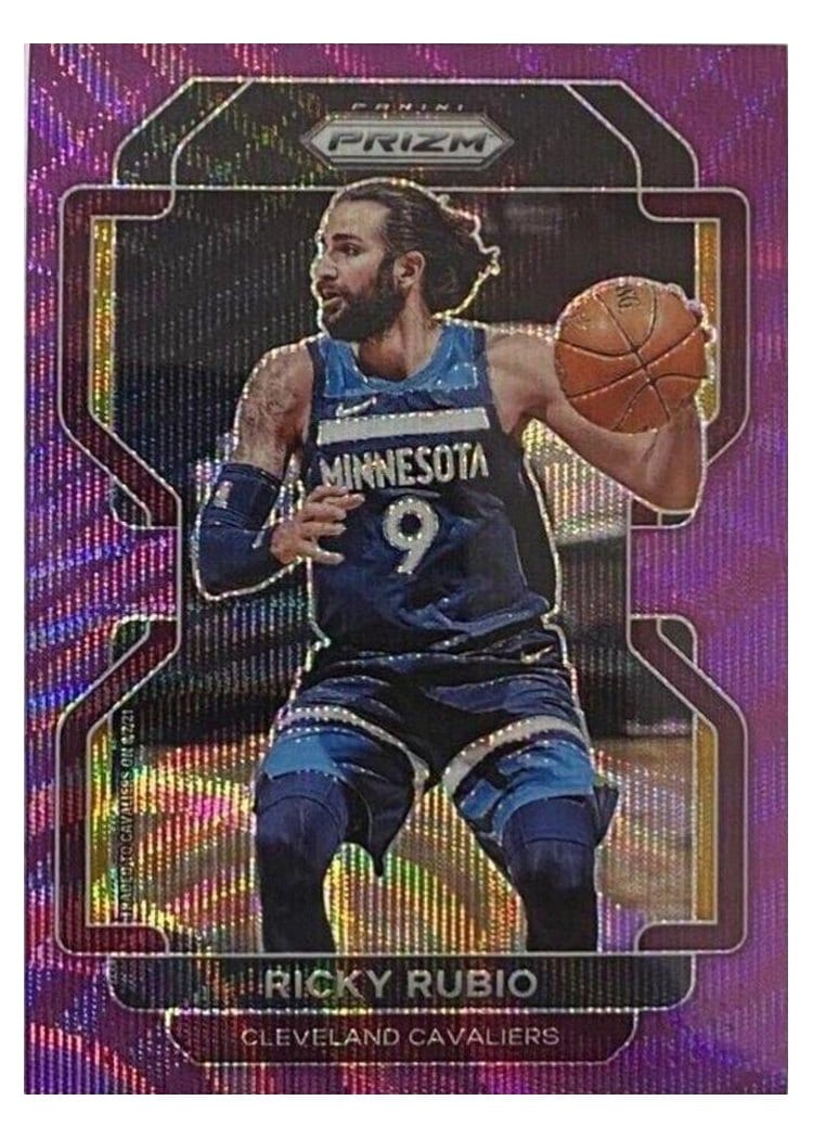 2021-22 Panini Prizm Base Set Ricky Rubio #96 card