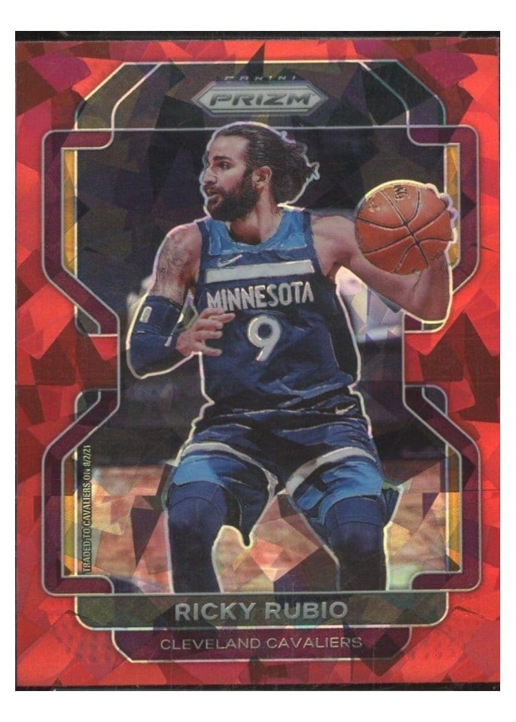 2021-22 Panini Prizm Base Set Ricky Rubio #96 card