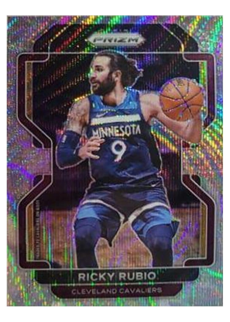 2021-22 Panini Prizm Base Set Ricky Rubio #96 card