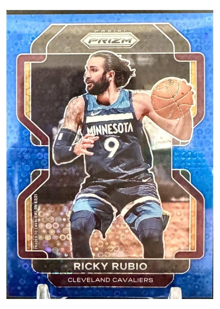 2021-22 Panini Prizm Base Set Ricky Rubio #96 card