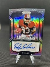 2024 Panini Prizm Franchise Legends Signatures Ricky Sanders #FL-RSS card