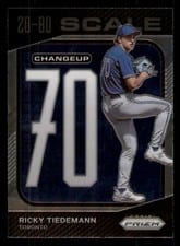 2023 Panini Prizm 20-80 Scale Ricky Tiedemann #SC15 card