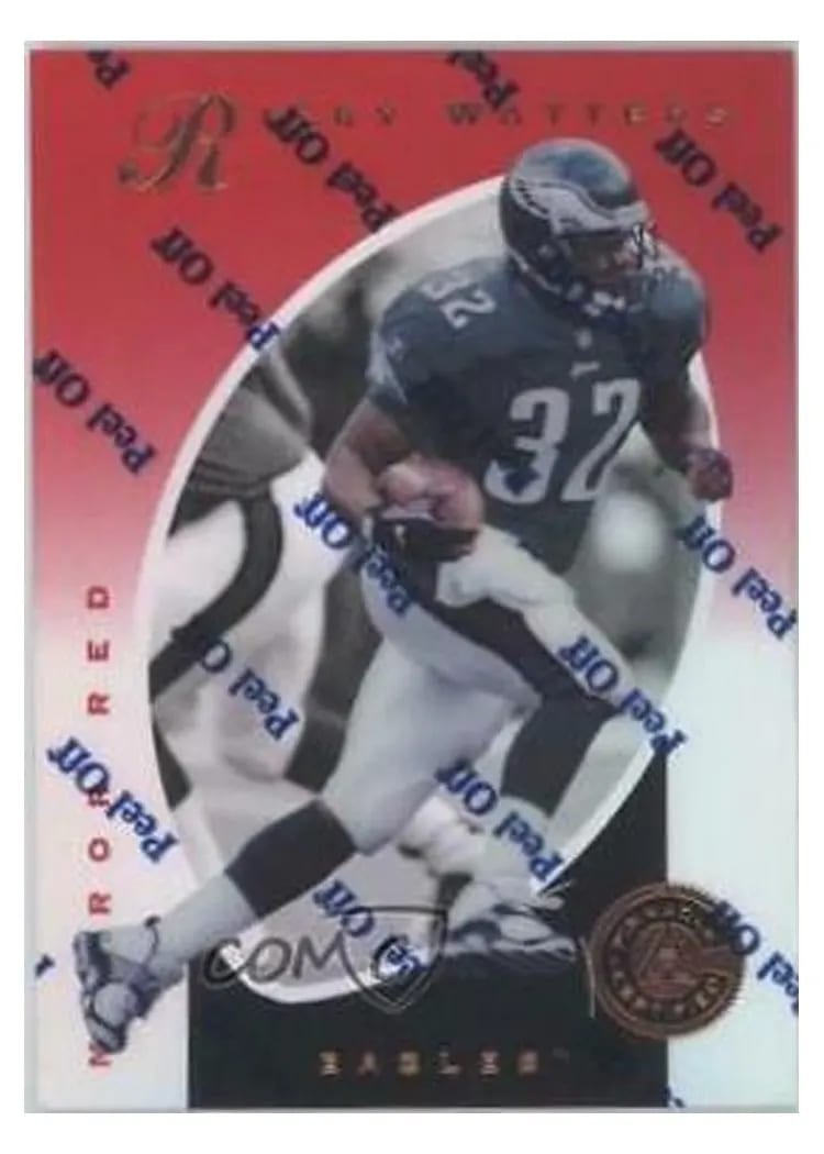 1997 Pinnacle Certified Ricky Watters #24 card