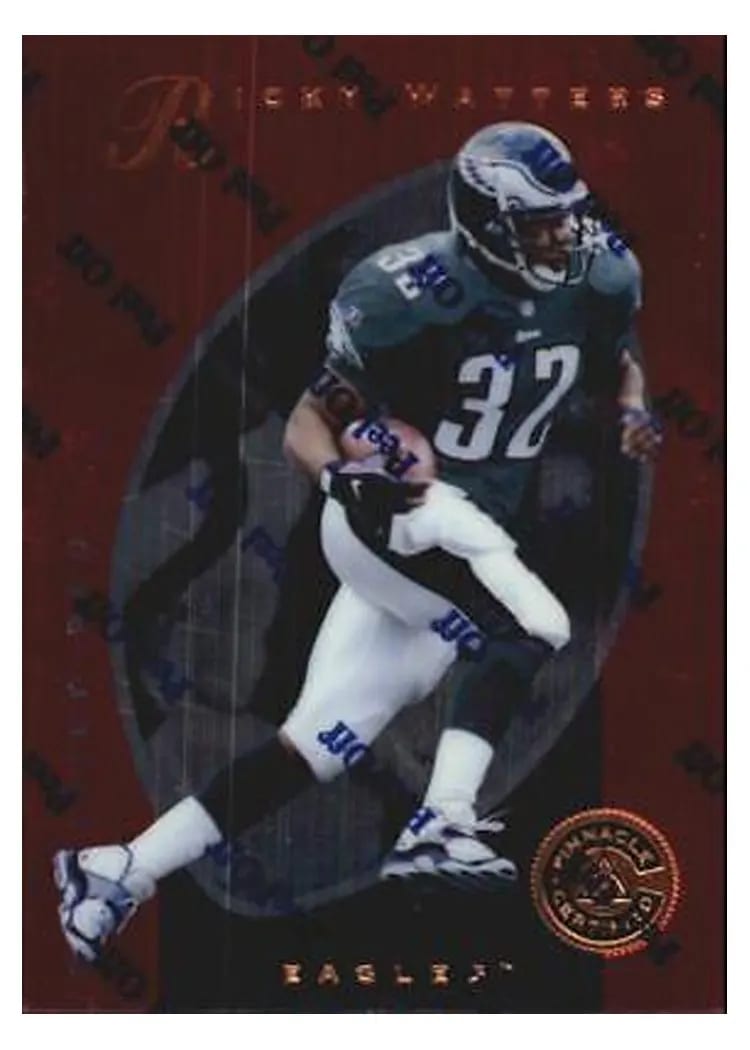 1997 Pinnacle Certified Ricky Watters #24 card