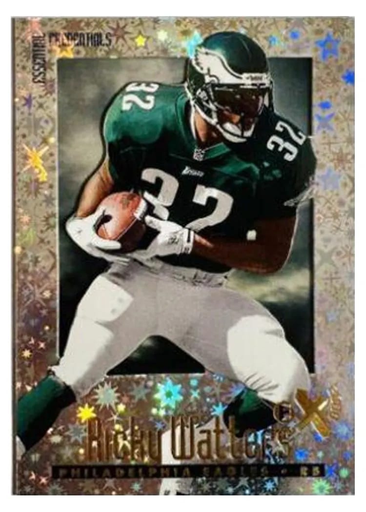1997 Skybox E X2000 Ricky Watters #23 card