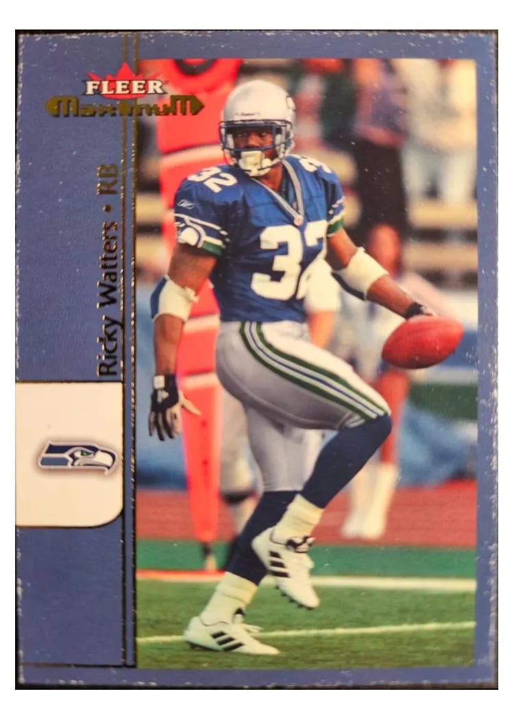 2002 Fleer Maximum Ricky Watters #191 card