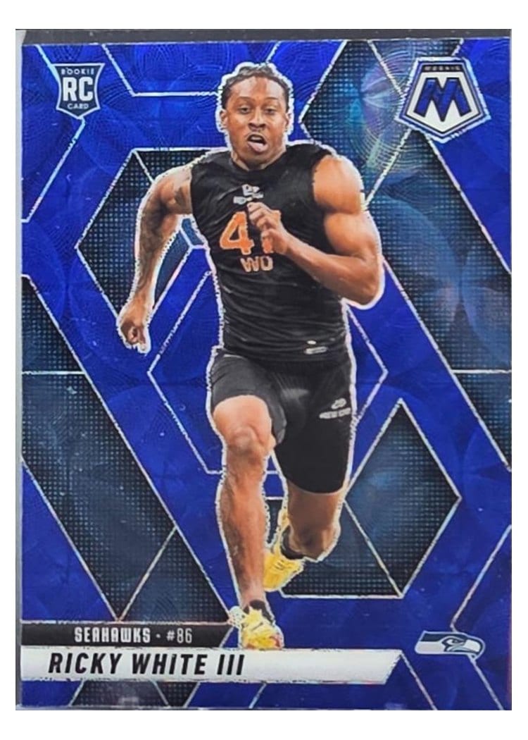 2025 Panini Mosaic Base Set Ricky White III #386 card