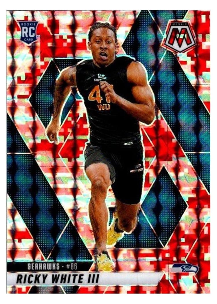 2025 Panini Mosaic Base Set Ricky White III #386 card