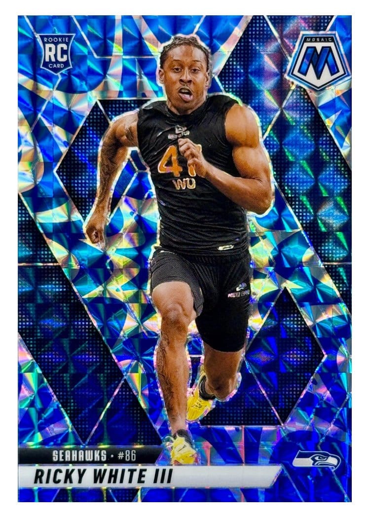 2025 Panini Mosaic Base Set Ricky White III #386 card