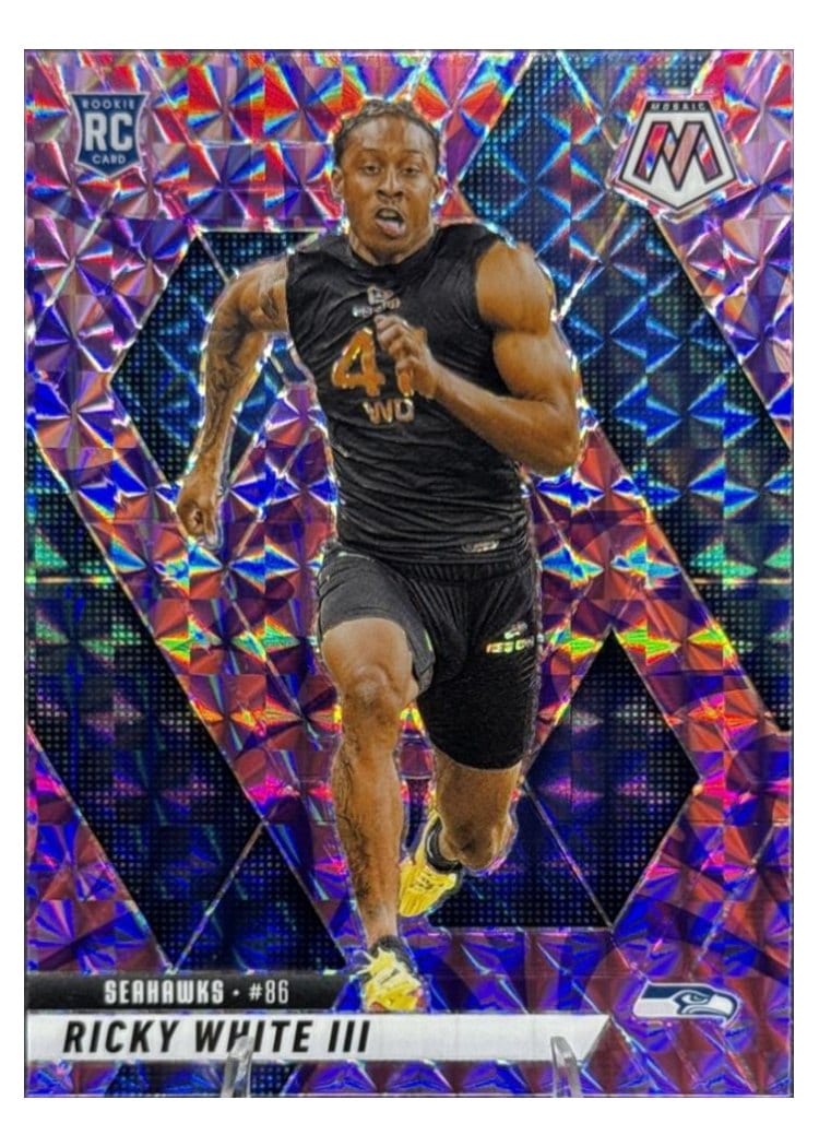 2025 Panini Mosaic Base Set Ricky White III #386 card