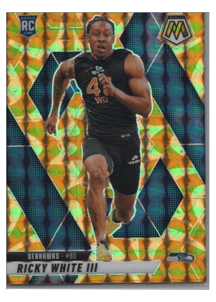 2025 Panini Mosaic Base Set Ricky White III #386 card