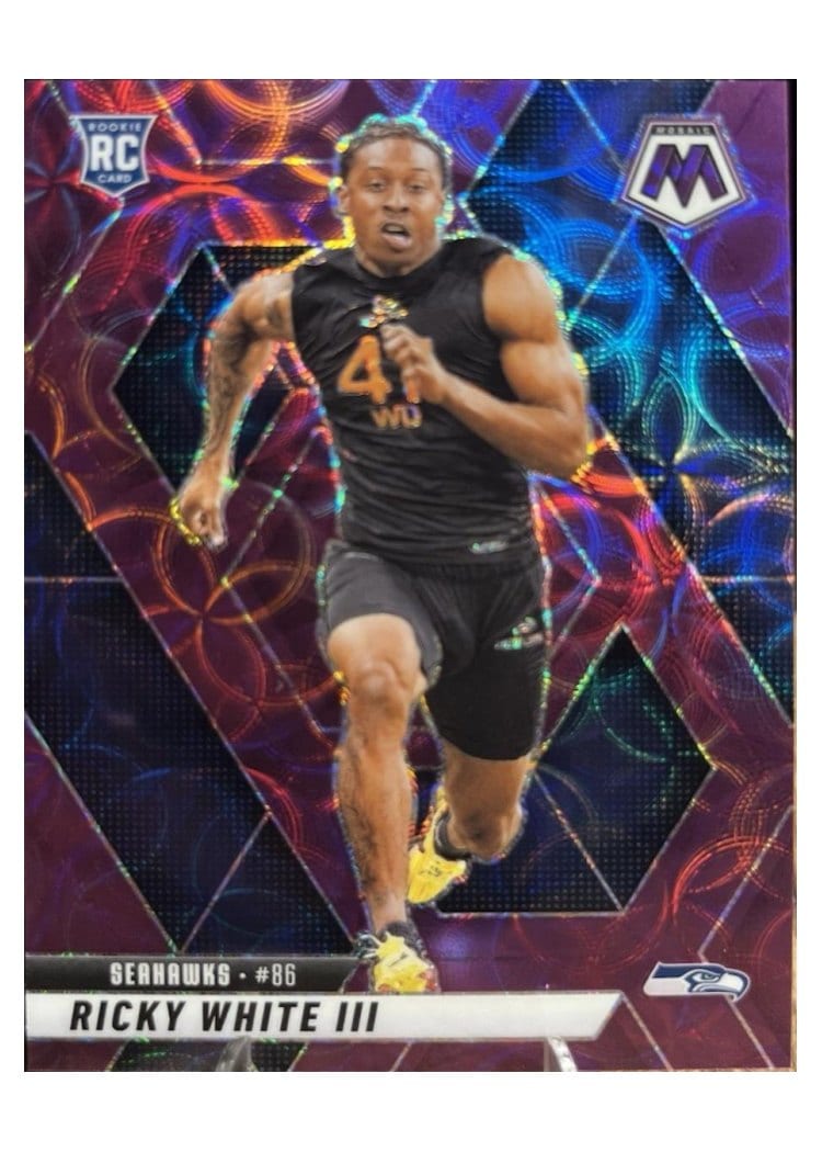 2025 Panini Mosaic Base Set Ricky White III #386 card