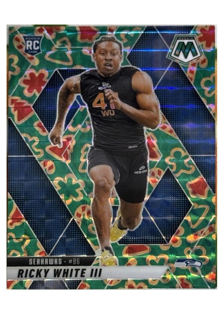 2025 Panini Mosaic Base Set Ricky White III #386 card