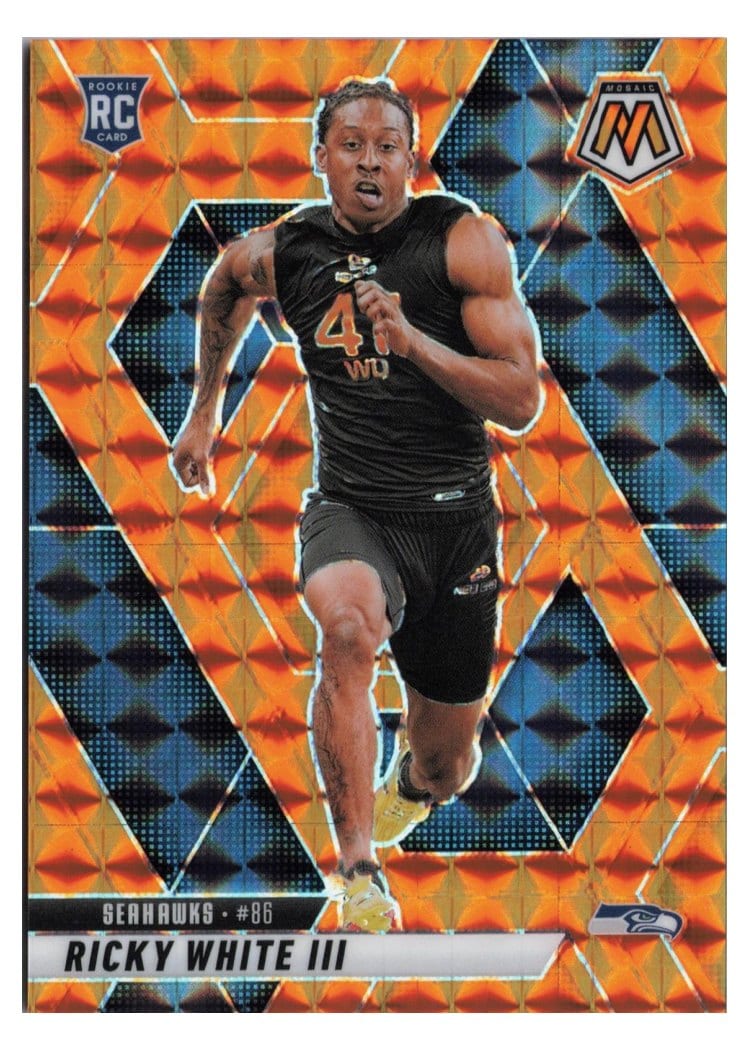 2025 Panini Mosaic Base Set Ricky White III #386 card