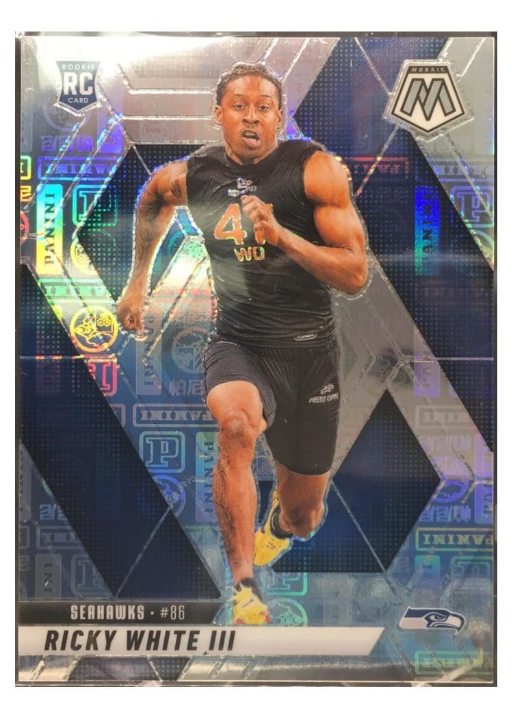 2025 Panini Mosaic Base Set Ricky White III #386 card