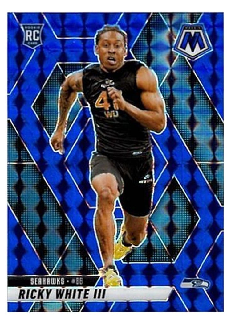 2025 Panini Mosaic Base Set Ricky White III #386 card