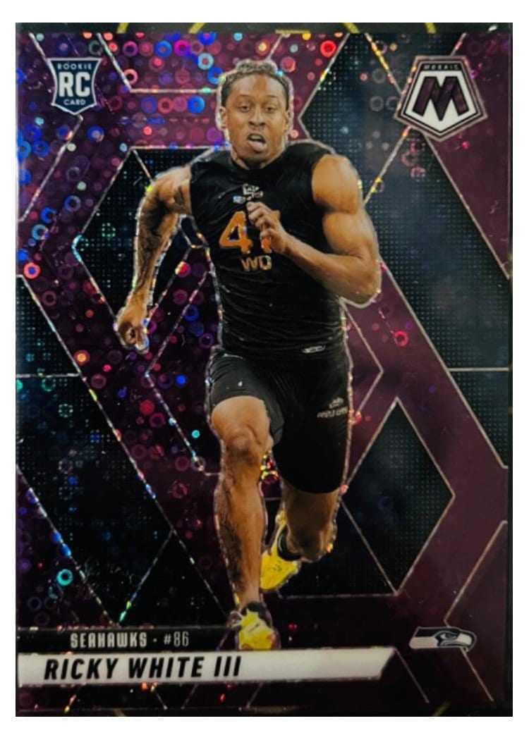 2025 Panini Mosaic Base Set Ricky White III #386 card