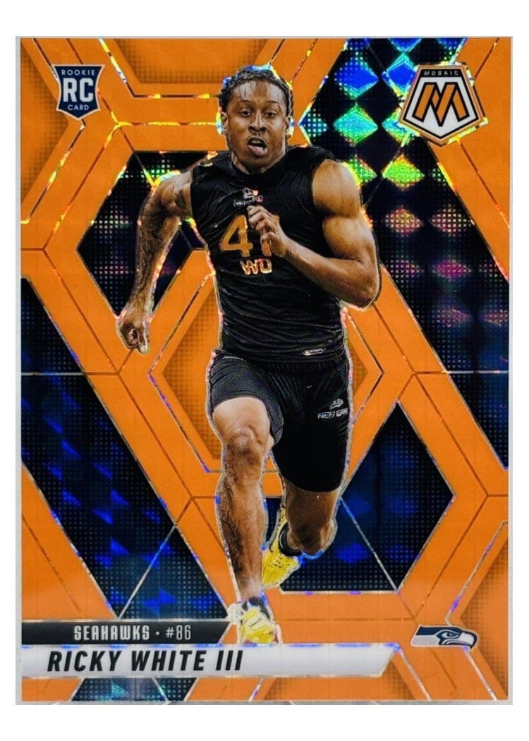 2025 Panini Mosaic Base Set Ricky White III #386 card