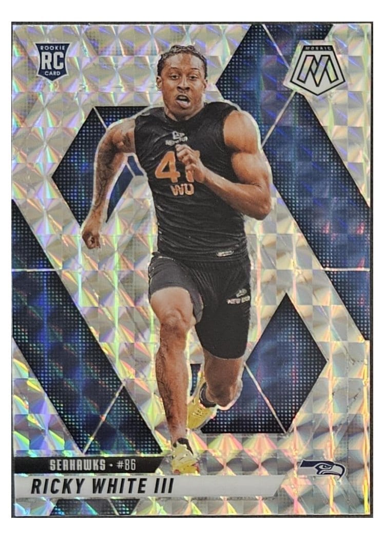 2025 Panini Mosaic Base Set Ricky White III #386 card