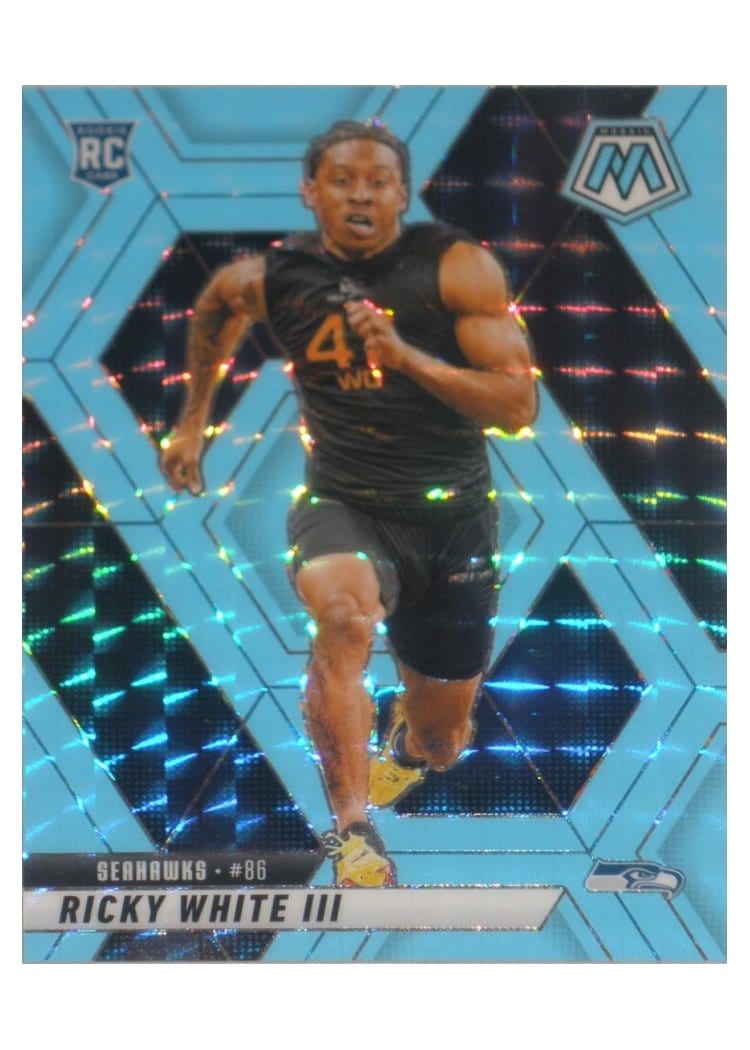 2025 Panini Mosaic Base Set Ricky White III #386 card