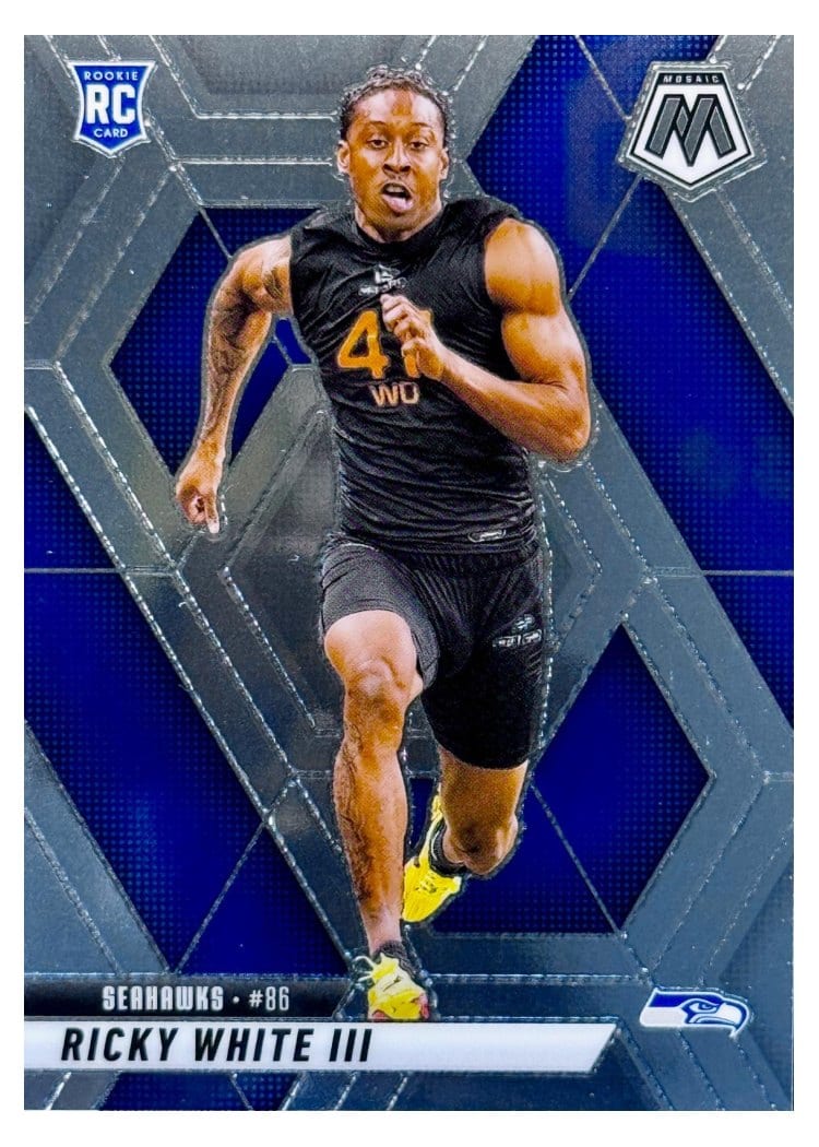 2025 Panini Mosaic Base Set Ricky White III #386 card