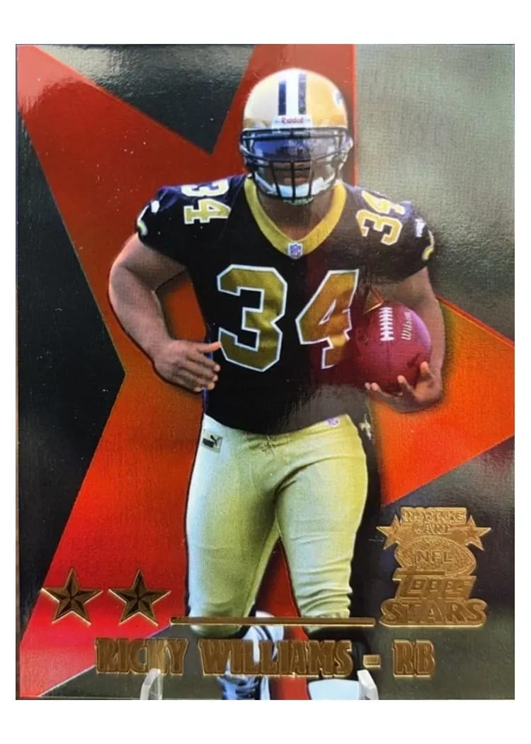 1999 Topps Stars Ricky Williams #11 card