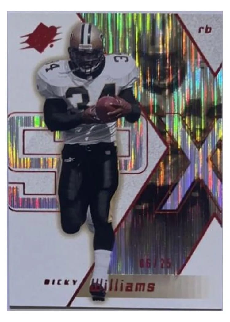 2000 Spx Ricky Williams Spectrum #52 card