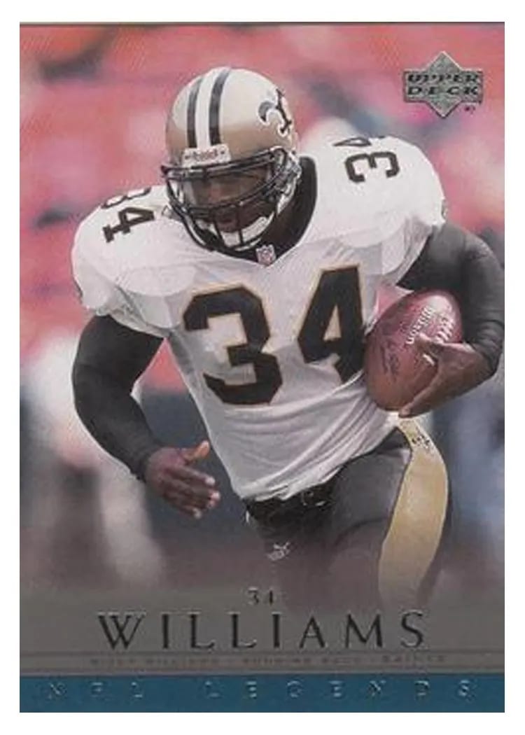 2000 Upper Deck Legends Ricky Williams #44 card