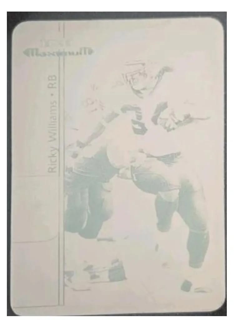 2002 Fleer Maximum Ricky Williams #78 card