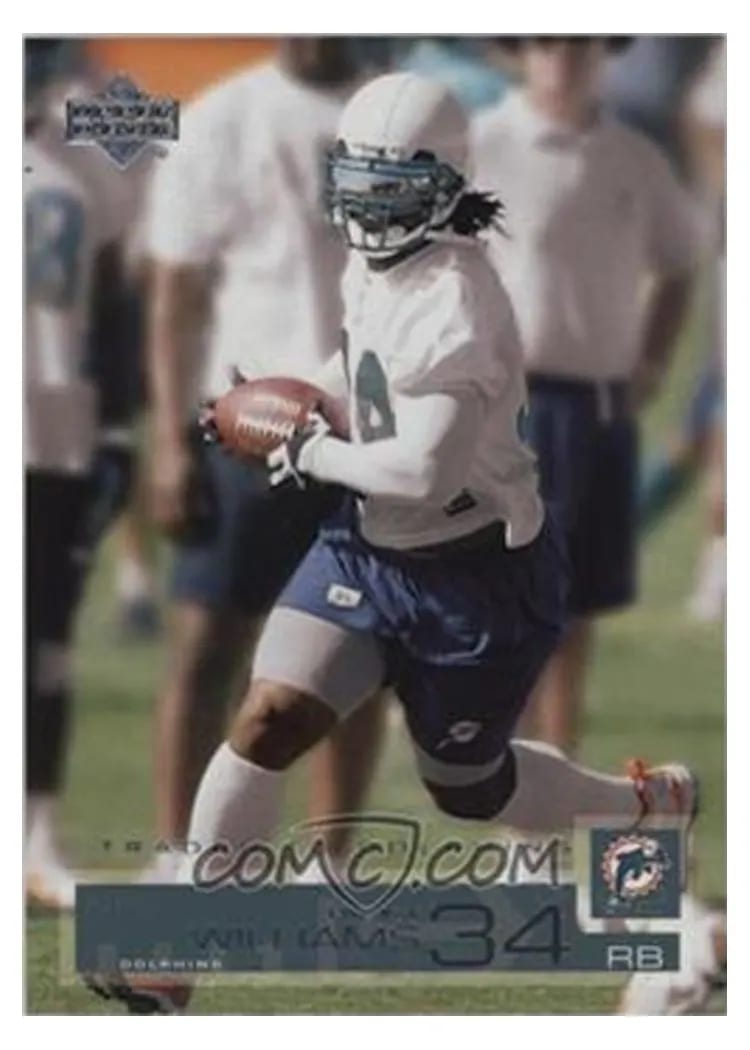 2002 Upper Deck Ricky Williams #90 card