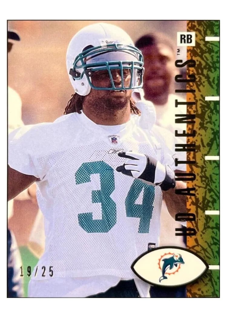 2002 Upper Deck Authentics Ricky Williams #44 card