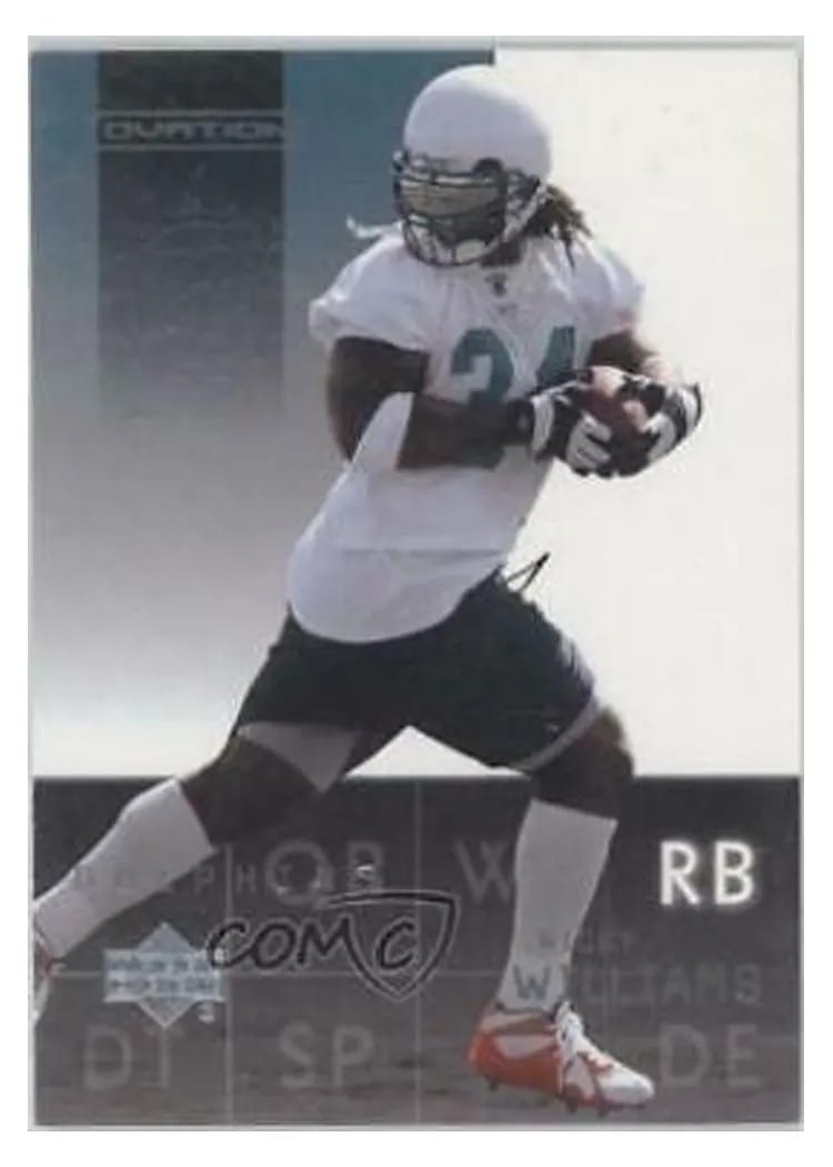 2002 Upper Deck Ovation Ricky Williams #46 card