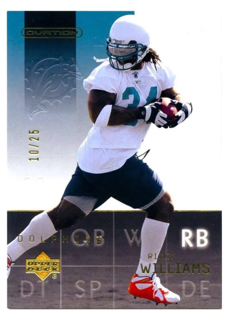Ricky Williams, 2002 Upper Deck Ovation