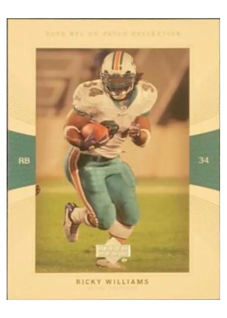 2003 Upper Deck Patch Collection Ricky Williams #34