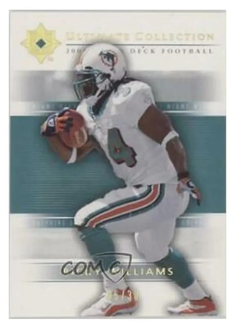 2004 Upper Deck Ultimate Collection Ricky Williams #34 card
