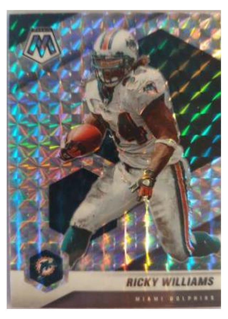 2021 Panini Mosaic Base Set Ricky Williams #124 card