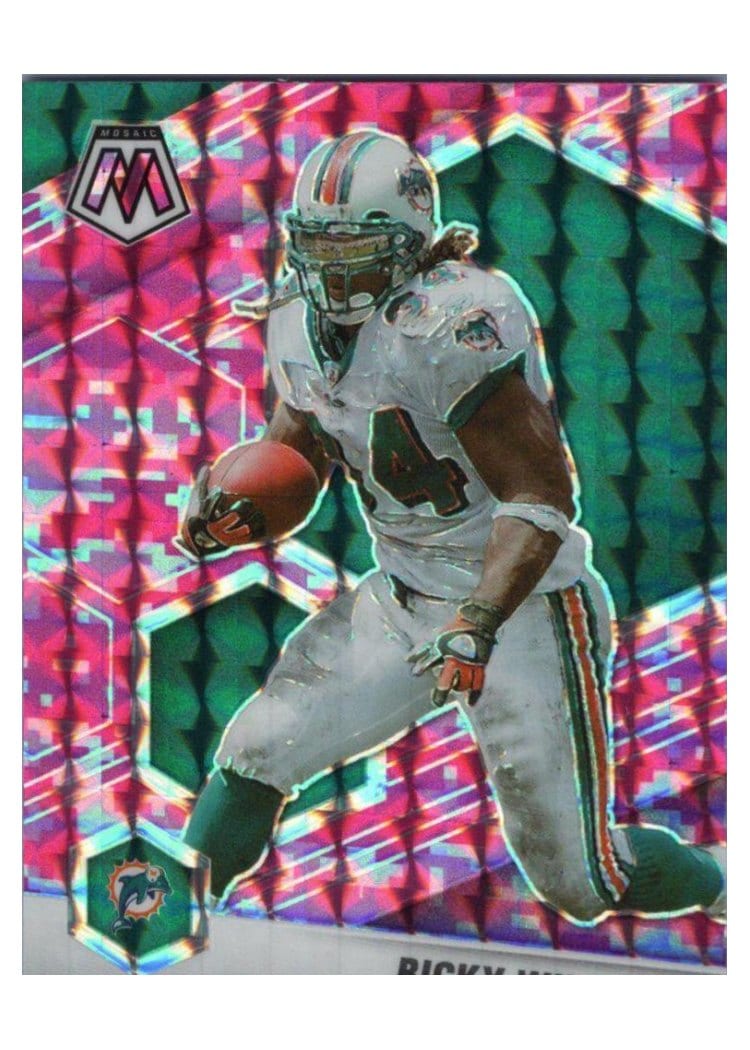 2021 Panini Mosaic Base Set Ricky Williams #124 card
