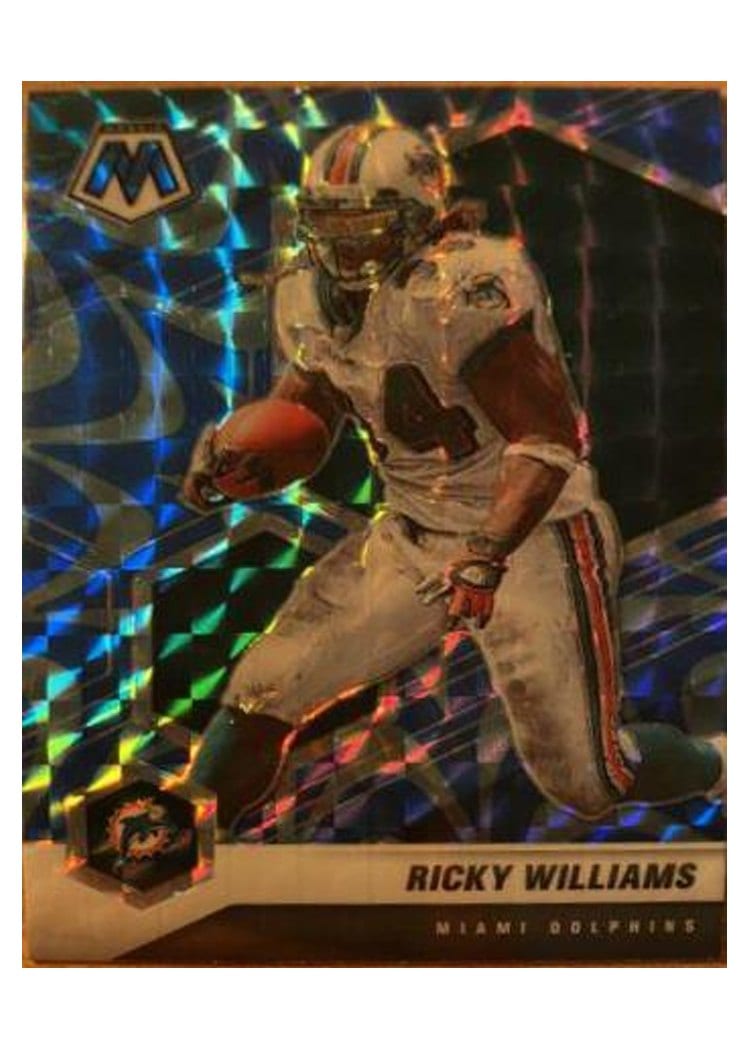 2021 Panini Mosaic Base Set Ricky Williams #124 card
