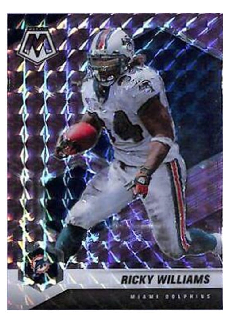 2021 Panini Mosaic Base Set Ricky Williams #124 card
